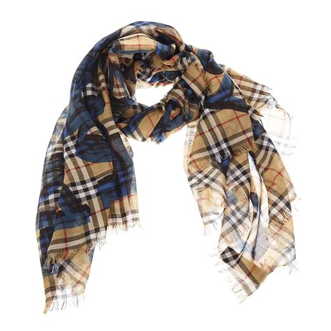 burberry schal blau|burberry scarf outlet price.